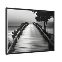 Load image into Gallery viewer, Bridge Matte Canvas, Black Frame
