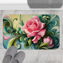 Load image into Gallery viewer, Floral Bath Mat
