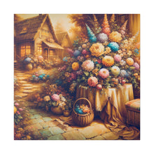 Load image into Gallery viewer, Floral Scene Matte Canvas
