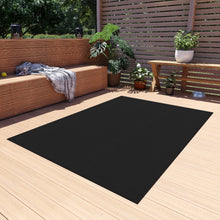 Load image into Gallery viewer, Black Outdoor Rug
