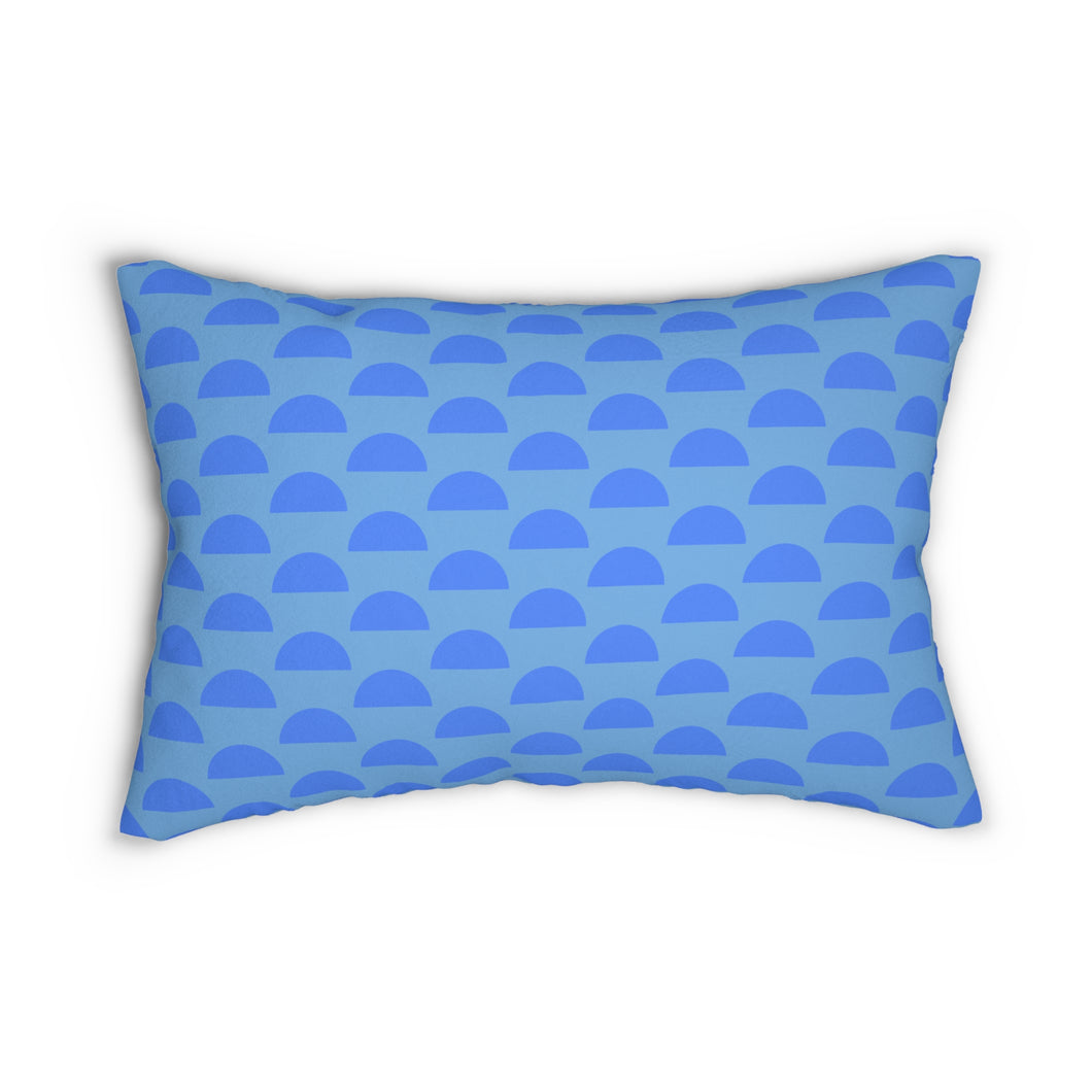 Light Blue Lumbar Pillow