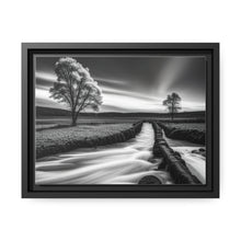 Load image into Gallery viewer, Swamp Matte Canvas, Black Frame
