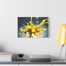 Load image into Gallery viewer, Yellow Matte Canvas, Stretched, 1.25&quot;
