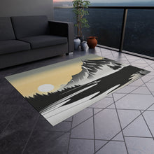 Load image into Gallery viewer, Cool Mountain Scene Outdoor Rug
