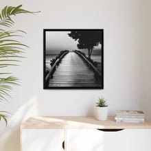 Load image into Gallery viewer, Bridge Matte Canvas, Black Frame
