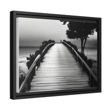 Load image into Gallery viewer, Bridge Matte Canvas, Black Frame
