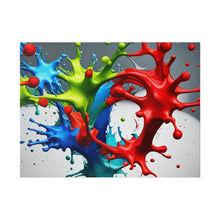 Load image into Gallery viewer, Splash colors Matte Canvas, Stretched

