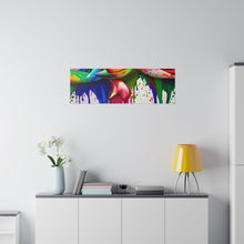 Load image into Gallery viewer, Dripping Art Matte Canvas, Stretched, 0.75&quot;
