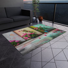 Load image into Gallery viewer, Floral Outdoor Rug
