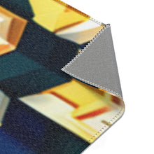 Load image into Gallery viewer, Yellow and Blue Area Rug
