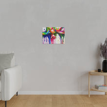 Load image into Gallery viewer, Dripping Art Matte Canvas, Stretched, 0.75&quot;
