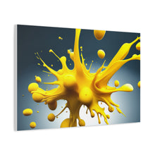 Load image into Gallery viewer, Yellow Matte Canvas, Stretched, 1.25&quot;
