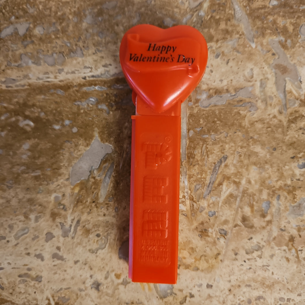 Vintage heart pez dispenser