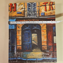 Load image into Gallery viewer, Vintage print on canvas
