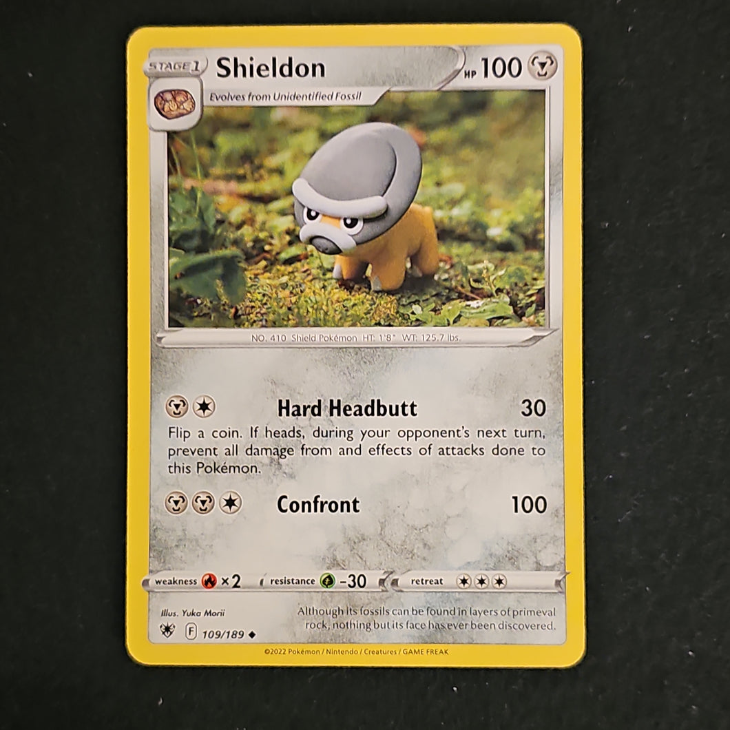 Shieldon Pokémon 2022 card