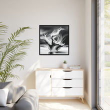 Load image into Gallery viewer, Unique Matte Canvas, Black Frame

