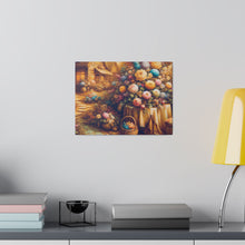 Load image into Gallery viewer, Floral Scene Matte Canvas
