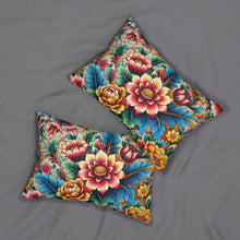 Load image into Gallery viewer, Floral Lumbar Pillow
