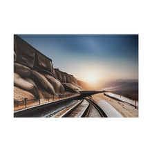 Load image into Gallery viewer, Railroad Matte Canvas
