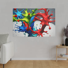 Load image into Gallery viewer, Splash colors Matte Canvas, Stretched
