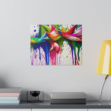 Load image into Gallery viewer, Dripping Art Matte Canvas, Stretched, 0.75&quot;
