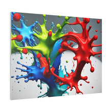 Load image into Gallery viewer, Splash colors Matte Canvas, Stretched
