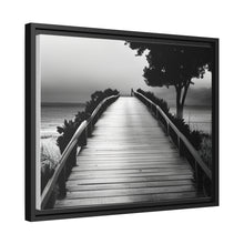 Load image into Gallery viewer, Bridge Matte Canvas, Black Frame
