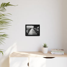 Load image into Gallery viewer, Bridge Matte Canvas, Black Frame
