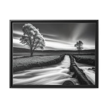 Load image into Gallery viewer, Swamp Matte Canvas, Black Frame
