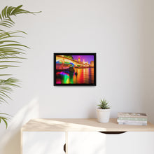 Load image into Gallery viewer, Beautiful City Matte Canvas, Black Frame
