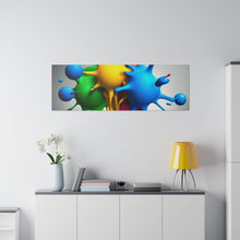 Load image into Gallery viewer, Colors Dripping Matte Canvas
