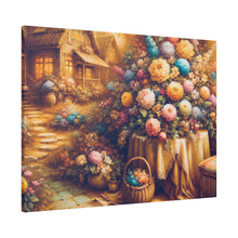 Load image into Gallery viewer, Floral Scene Matte Canvas
