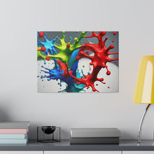 Load image into Gallery viewer, Splash colors Matte Canvas, Stretched

