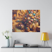 Load image into Gallery viewer, Floral Scene Matte Canvas
