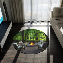 Load image into Gallery viewer, Outdoors Round Rug
