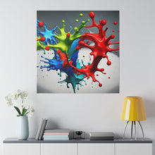 Load image into Gallery viewer, Splash colors Matte Canvas, Stretched

