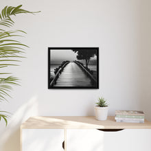 Load image into Gallery viewer, Bridge Matte Canvas, Black Frame
