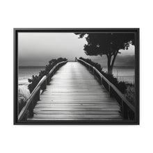 Load image into Gallery viewer, Bridge Matte Canvas, Black Frame
