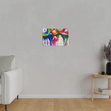 Load image into Gallery viewer, Dripping Art Matte Canvas, Stretched, 0.75&quot;
