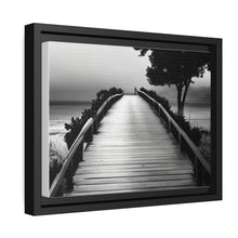 Load image into Gallery viewer, Bridge Matte Canvas, Black Frame
