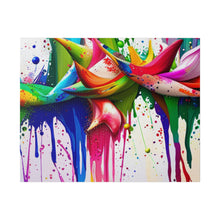 Load image into Gallery viewer, Dripping Art Matte Canvas, Stretched, 0.75&quot;
