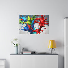 Load image into Gallery viewer, Splash colors Matte Canvas, Stretched
