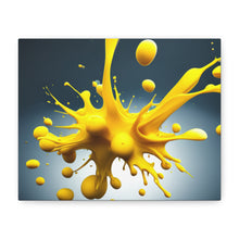 Load image into Gallery viewer, Yellow Matte Canvas, Stretched, 1.25&quot;
