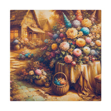 Load image into Gallery viewer, Floral Scene Matte Canvas
