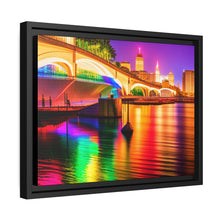Load image into Gallery viewer, Beautiful City Matte Canvas, Black Frame
