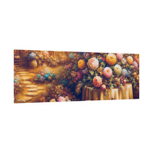 Load image into Gallery viewer, Floral Scene Matte Canvas
