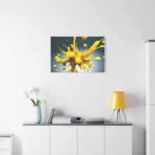 Load image into Gallery viewer, Yellow Matte Canvas, Stretched, 1.25&quot;

