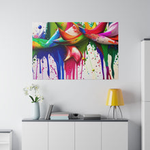 Load image into Gallery viewer, Dripping Art Matte Canvas, Stretched, 0.75&quot;
