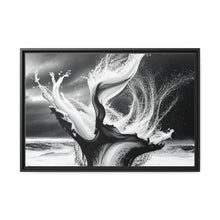 Load image into Gallery viewer, Unique Matte Canvas, Black Frame
