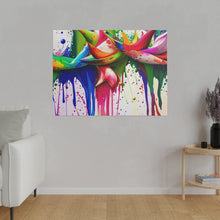 Load image into Gallery viewer, Dripping Art Matte Canvas, Stretched, 0.75&quot;
